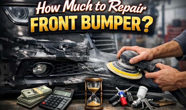 How Much to Repair Front Bumper