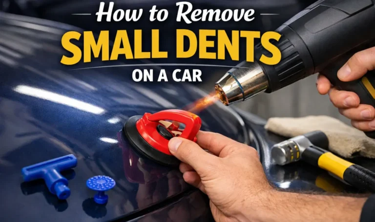 How to Remove Small Dents on a Car