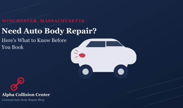 auto body repair in Winchester, MA