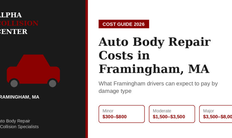 auto body shop in framingham ma