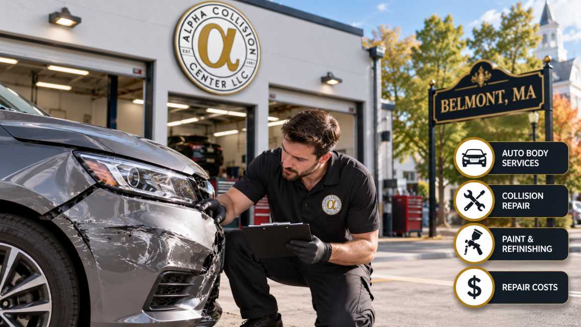 auto body Belmont MA