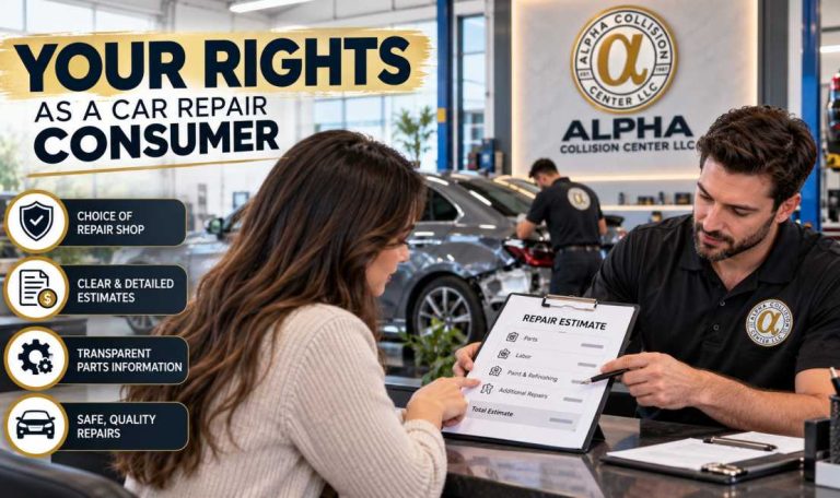 auto body repair rights Massachusetts